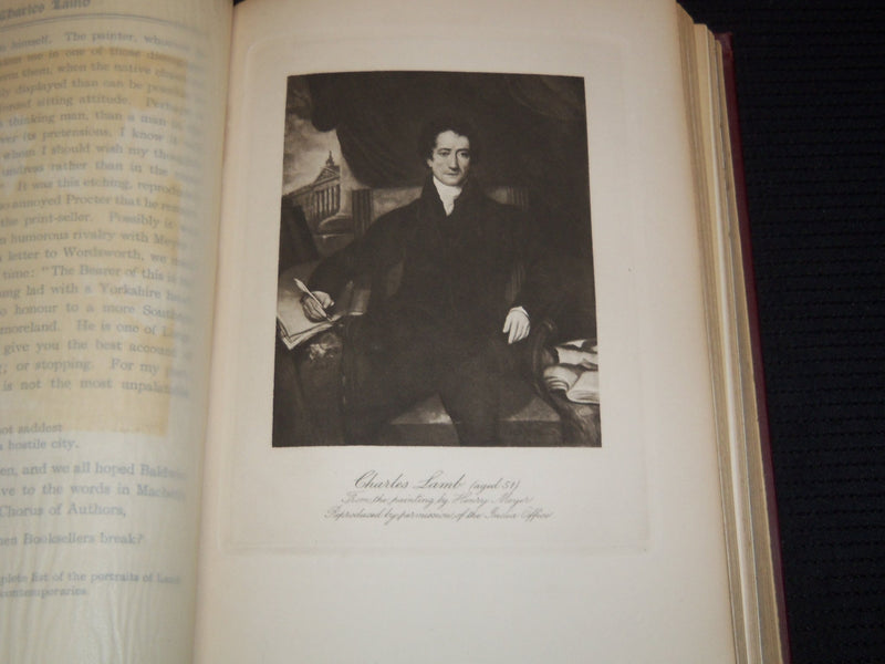 1905 THE LIFE OF CHARLES LAMB BY E. V. LUCAS VOLUME 1 & 2 - KD 7806