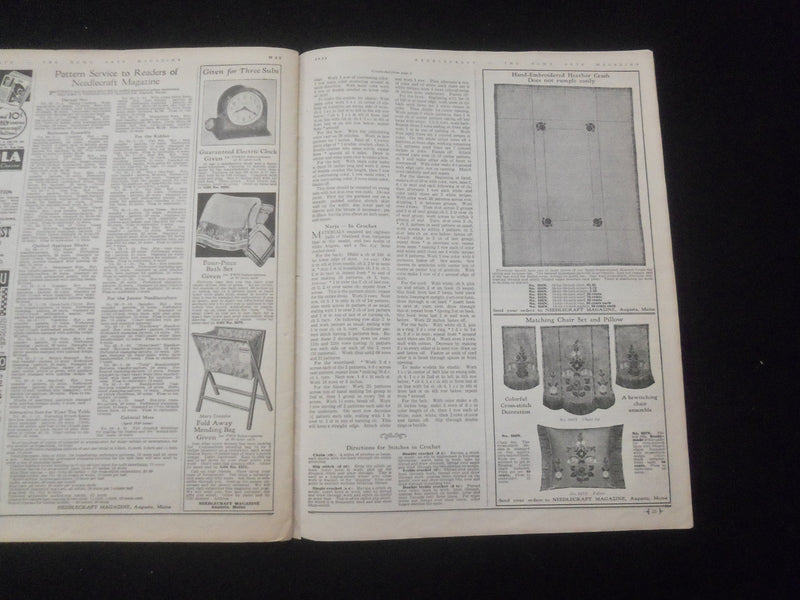 1933 MAY NEEDLECRAFT MAGAZINE - NICE ILLUSTRATED COVER - SP 885T