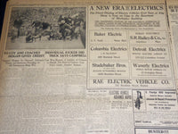 1909 NOV 21 THE BOSTON HERALD - COURT DECLARES STANDARD OIL CO. ILLEGAL - BH 394