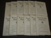 1952-1967 THE PENNSYLVANIA MAGAZINE LOT OF 22 DIFFERENT ISSUES - O 1805