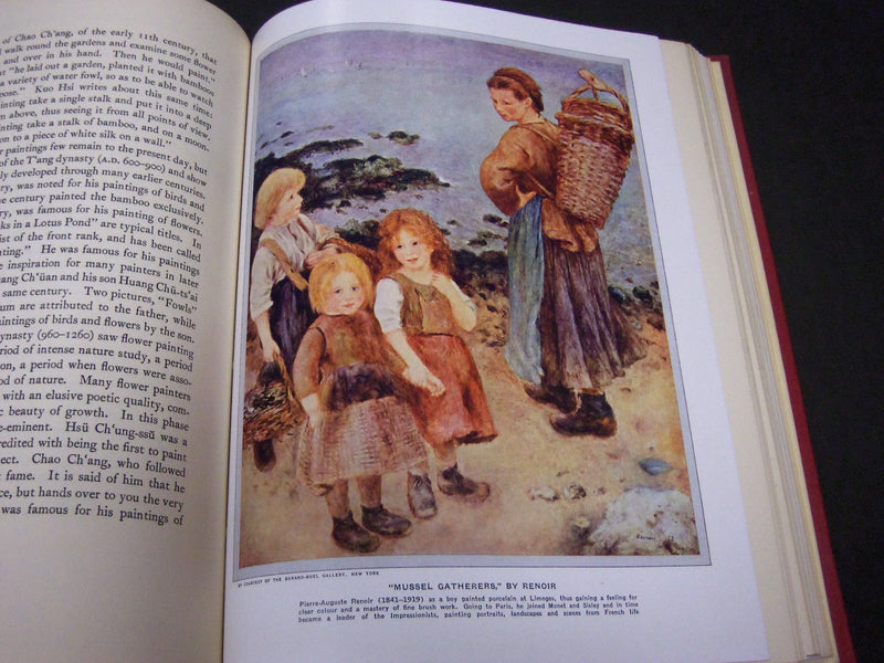 1935 PAINTING ILLUSTRATED ART BOOK - NICE COLOR PLATES - KD 59