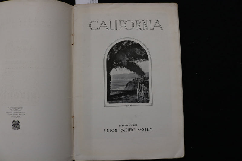 1926 CALIFORNIA VIEW BOOK - SOFTCOVER - K 2398