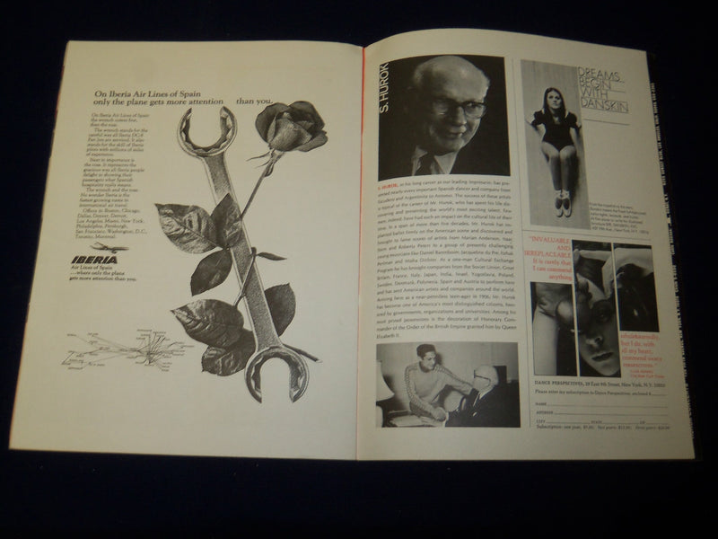 1968 ANTONIO AND THE BALLETS DE MADRID PROGRAM - ROSITA SEGOVIA - J 5102