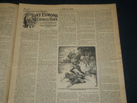 1914 NOVEMBER 14 LOT-O'-FUN COMIC NEWSPAPER - TONY ESMOND EXPRESS RIDER- NP 4381