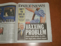 2021 SEPTEMBER 12 NEW YORK DAILY NEWS NEWSPAPER - WE WILL NEVER FORGET 9/11