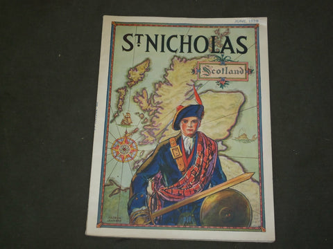 1929 JUNE ST. NICHOLAS MAGAZINE - ILLUSTRATIONS, STORIES & ADS - B 5048