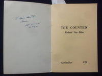 1967 THE COUNTED SOFTCOVER BOOK BY ROBERT VAS DIAS - INSCRIBED - K 179