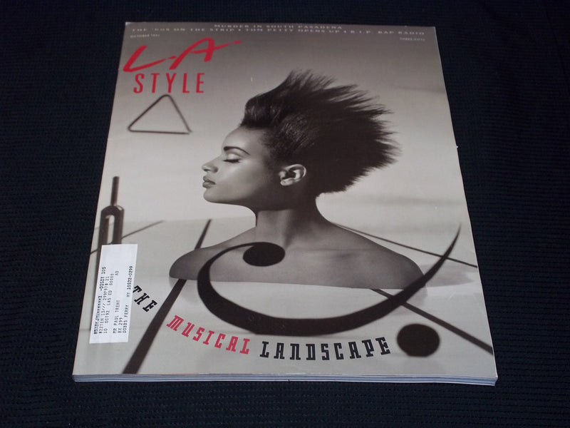 1991 OCTOBER L.A. STYLE MAGAZINE - THE MUSICAL LANDSCAPE FRONT COVER - E 20203