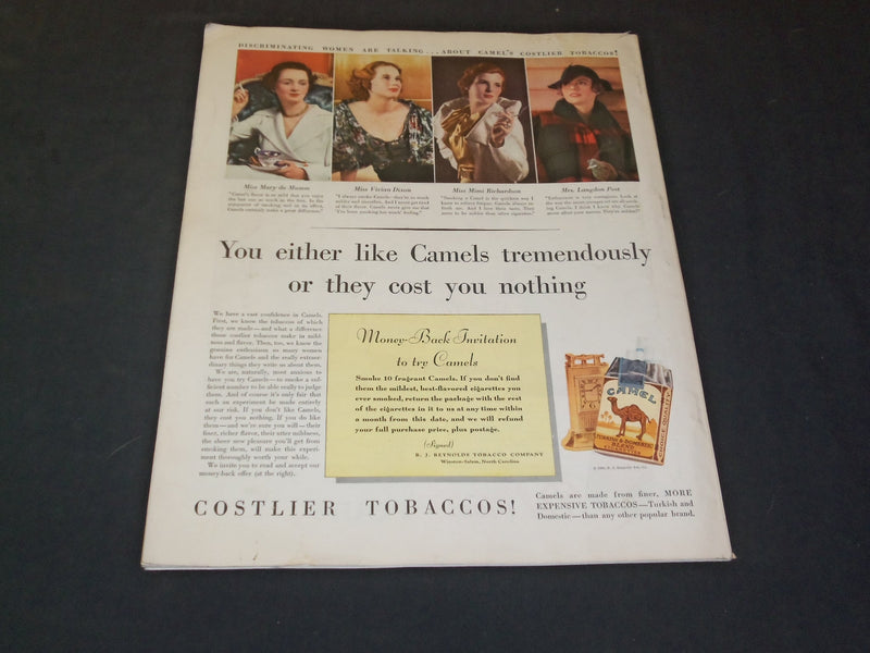 1936 MARCH DELINEATOR MAGAZINE - ILLUSTRATED COVER - SP 6930