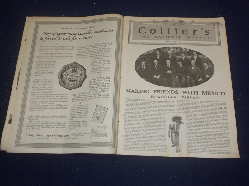 1916 NOVEMBER 25 COLLIER'S MAGAZINE - THANKSGIVING - ST 6715