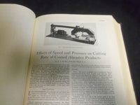 1938 AMERICAN SOCIETY OF MECHANICAL ENGINEERS JOURNAL BOUND VOLUME - R 807