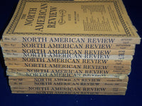 1928 NORTH AMERICAN REVIEW LOT OF 12 COMPLETE YEAR - STORIES/ARTICLES - WR 660