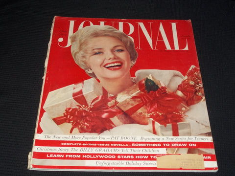 1959 DECEMBER LADIES' HOME JOURNAL MAGAZINE - VERY NICE FRONT COVER - E 4458