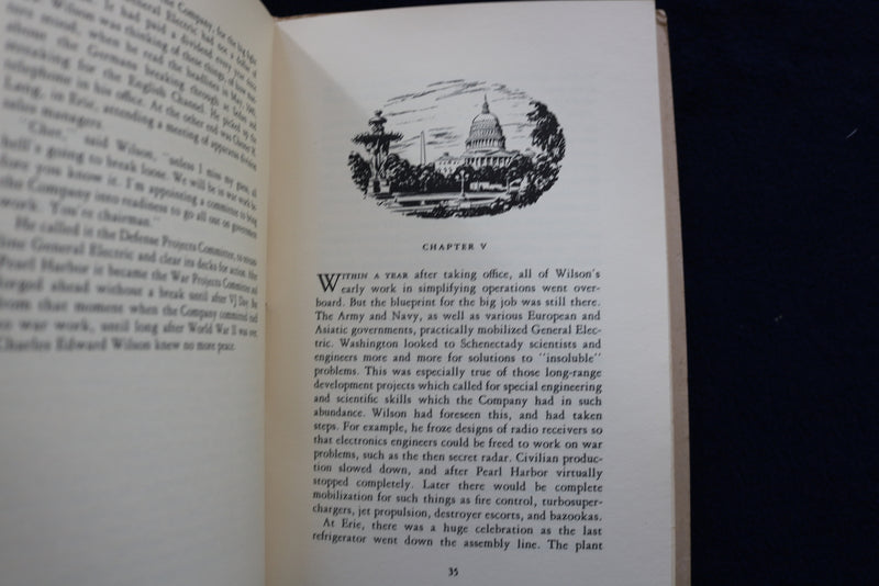 1949 CHARLES EDWARD WILSON AMERICAN INDUSTRIALIST ANNIVERSARY BIOGRAPHY - K 1442