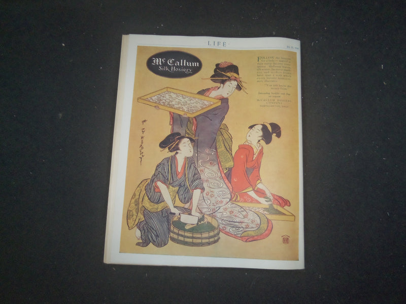 1918 JULY 25 LIFE MAGAZINE - 