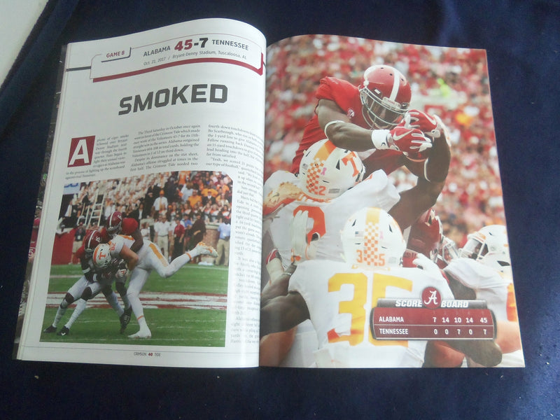 2017 BAMATIME MAGAZINE - UNIVERSITY OF ALABAMA - SUPER TIDE XVII - SP 1220T
