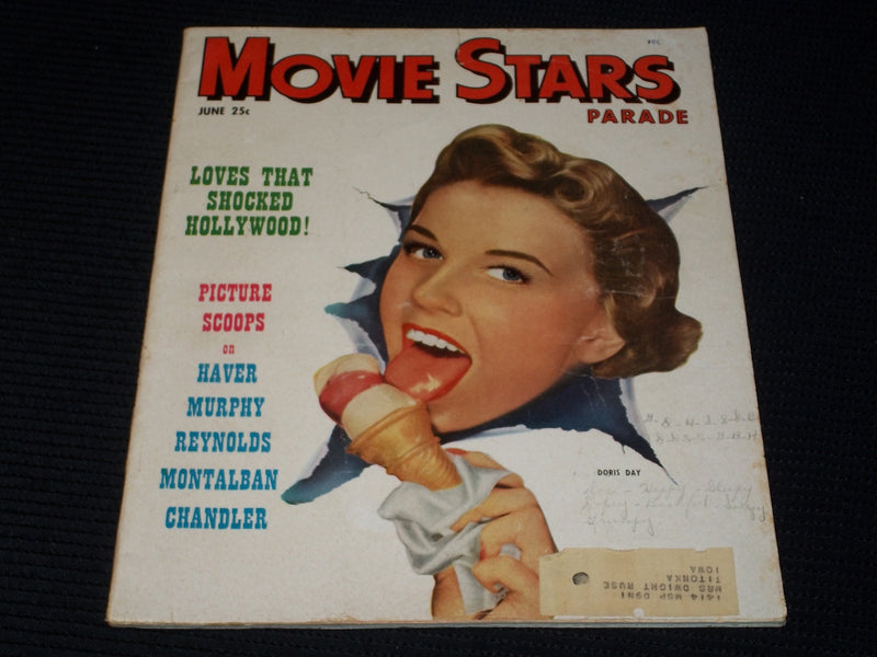 1951 JUNE MOVIE STARS PARADE MAGAZINE - DORIS DAY FRONT COVER - E 1421