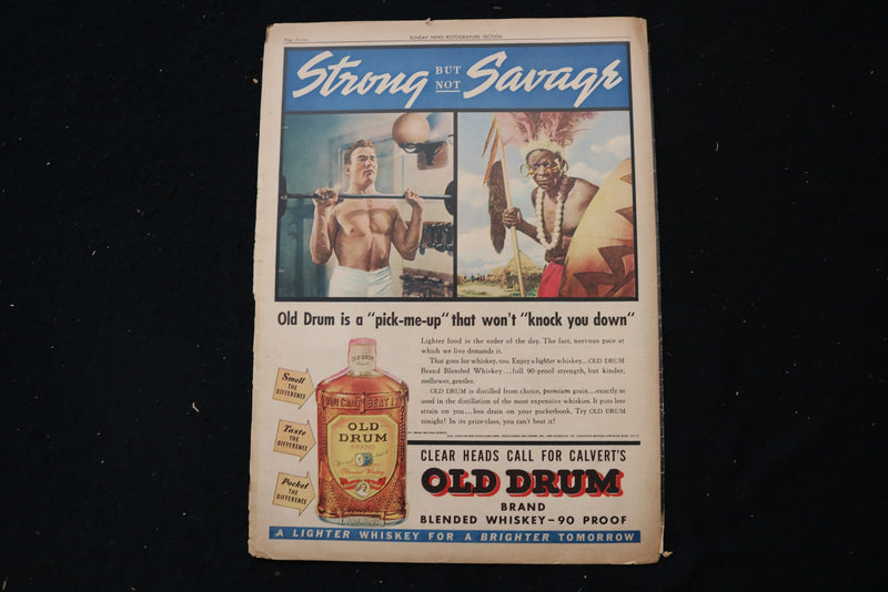 1937 JANUARY 24 SUNDAY NEW YORK NEWS MAGAZINE - MARGO COVER - E 26153