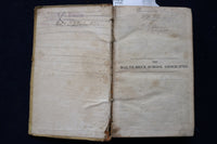 1833 THE MALTE-BRUN SCHOOL GEOGRAPHY HARDCOVER BOOK - KD 9442