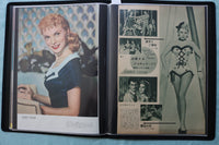 HOLLYWOOD STARS SCRAPBOOK - JANET LEIGH - ANNE BAXTER - KIM NOVAK - #51