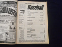 1980 STREET AND SMITH'S BASEBALL MAGAZINE - JOE NIEKRO COVER - SP 1523G