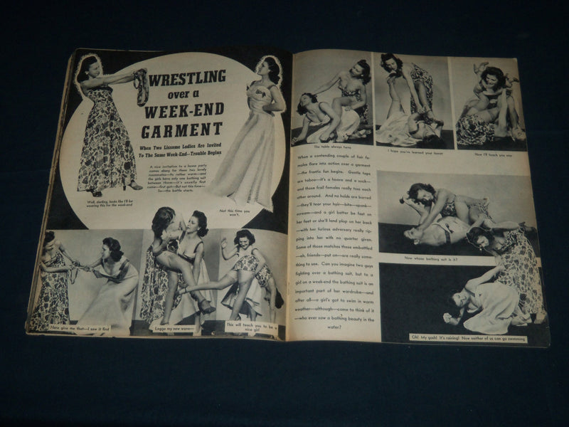 1941 JULY DASH HUMOR MAGAZINE VOLUME 1 NO. 2 - LUCIA CARROLL COVER - B 6457
