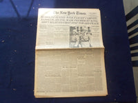 1943 JULY 26 NEW YORK TIMES - MUSSOLINI OUSTED WITH FASCIST CABINET - NP 6470