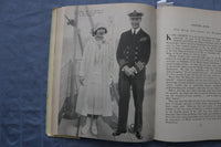 1948 SILVER WEDDING- 25 ROYAL YEARS HARDCOVER BOOK BY LOUIS WULFF - KD 9369