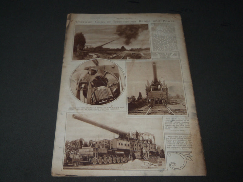 1919 AUGUST 21 MID-WEEK PICTORIAL MAGAZINE SECTION - 2D DIVISION PARADE - J 3254