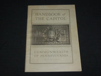 1906 HANDBOOK OF THE CAPITOL COMMONWEALTH OF PENNSYLVANIA - J 7019