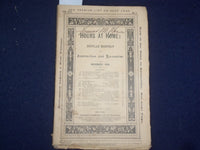 1868 JAN-SEP-NOV HOURS AT HOME MONTHLY MAGAZINE - LOT OF 3 - J 9796