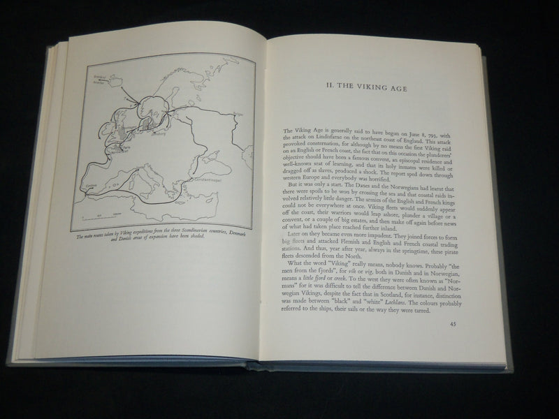 1960 A HISTORY OF THE KINGDOM OF DENMARK BOOK BY PALLE LAURING - KD 2765G