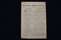 1933 THE CENTER CHURCH CHRONICLE NEWSLETTER - LOT OF 2 - K 1502