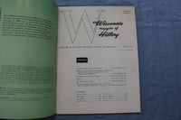 1957-1958 WISCONSIN MAGAZINE OF HISTORY SOFTCOVER BOOKS - LOT 0F 2 - K 715