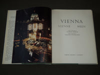 1966 FAMOUS CITIES OF THE WORLD VIENNA BOOK - 2ND IMPRESSION - I 389