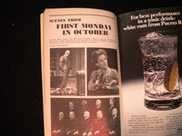 1958 FIRST MONDAY IN OCTOBER PLAYBILL - JANE ALEXANDER SIGNATURE +1 MORE- J 8234