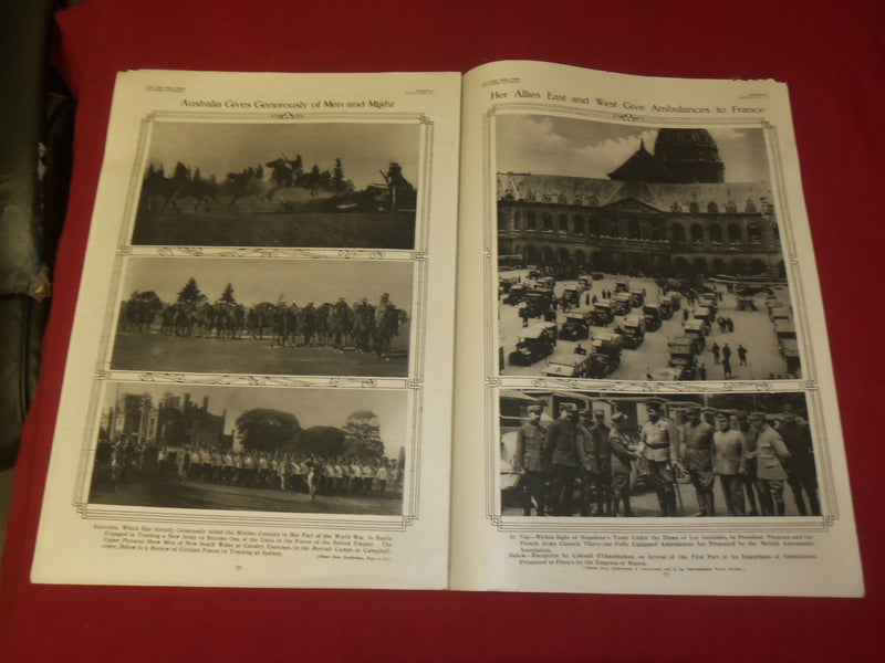 1915 AUGUST 12 NY TIMES PICTORIAL SECTION - GENERAL VON HINDENBURG - NP 3966