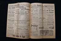 1901 HOWARD ATHENAEUM PROGRAMS - LOT OF 5 - BOSTON, MASSACHUSETTS - K 2275