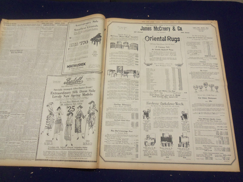 1920 APRIL 4 NEW YORK TIMES - SUE TO ANNUL PICKFORD DIVORSE - NT 8280