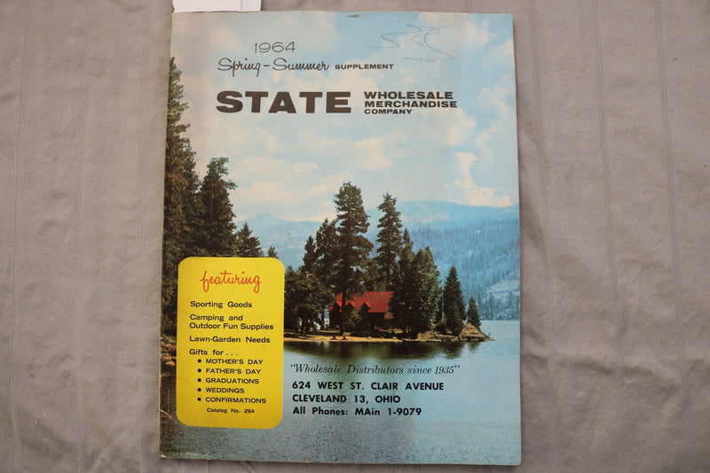 1964 SPRING-SUMMER STATE WHOLESALE SUPPLEMENT CATALOG - PALMER-NICHLAUS - K 3452