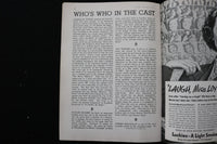 1938 I'D RATHER BE RIGHT PROGRAM- THE PLAYBILL-GEORGE M. COHAN -LOT OF 2- K 3049
