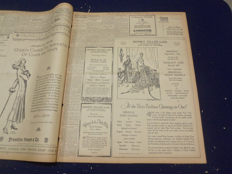 1923 SEP 16 NEW YORK TIMES- OKLAHOMA UNDER MARTIAL LAW TO SURPRESS KLAN- NT 9363