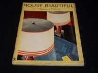 1934 SEPTEMBER HOUSE BEAUTIFUL MAGAZINE BEAUTIFUL FRONT COVER & PHOTOS - E 2762