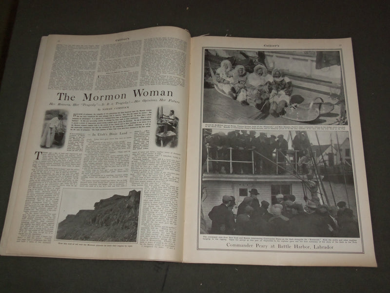1909 OCTOBER 2 COLLIER'S MAGAZINE - THE FERMENT OF ASIA BY HENRY GEORGE - F 604