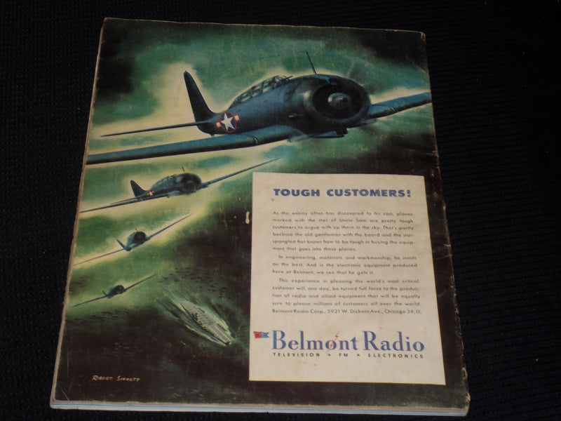 1943 NOVEMBER RADIO NEWS MAGAZINE - US SIGNAL CORPS FRONT COVER - E 5175