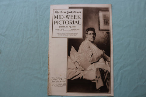 1915 FEB 18 NEW YORK TIMES MID-WEEK PICTORIAL - BLACK WATCH REGIMENT - NP 9128