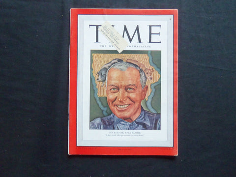 1946 APRIL 29 TIME MAGAZINE - GUSTAV T. KUESTER - T 1018