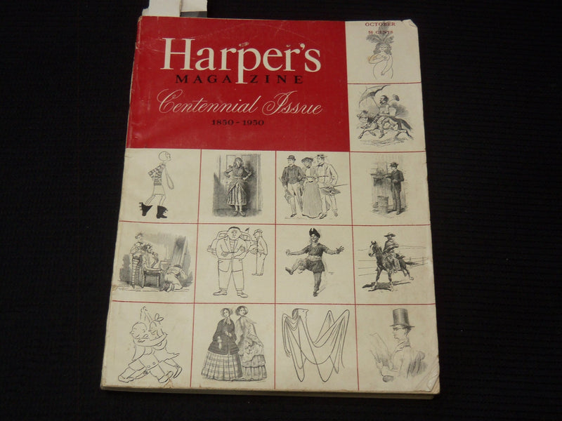 1950 OCTOBER HARPER'S MAGAZINE - CENTENNIAL ISSUE 1850-1950 - K 2143
