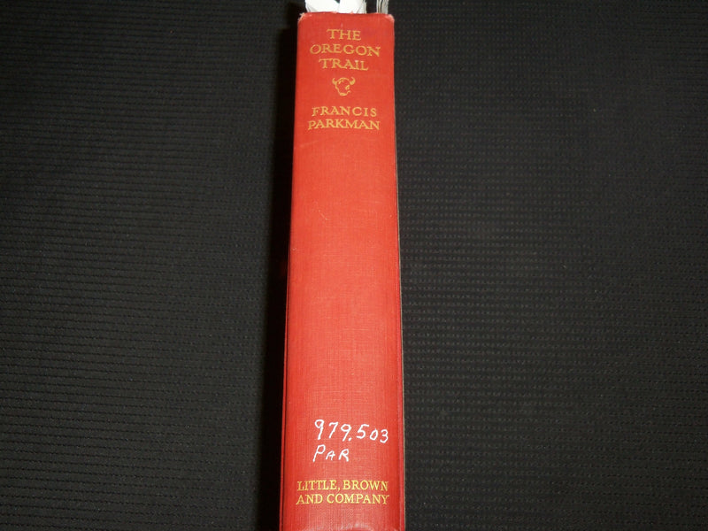 1925 THE OREGON TRAIL SKETCHES HARDCOVER BOOK - WYETH - REMINGTON - KD 7455