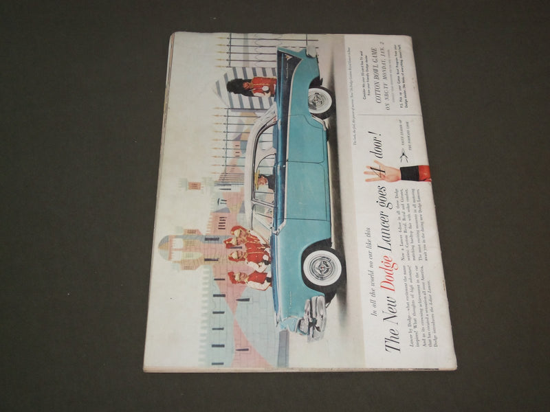 1955 DECEMBER 26 SPORTS ILLUSTRATED MAGAZINE - JIM SWINK - SP 8767